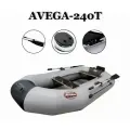 Лодка AVEGA 240Т (Транец) серая