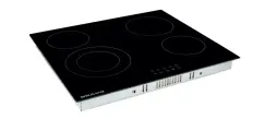 Стеклокерам. вар. поверхность BRAVO BEH60C42B (60см, тайм, блок. поверх, автооткл,9уров. мощ, dual zone)