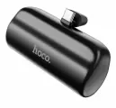 Внешний аккумулятор повербанк Power bank HOCO J106 Mini для Type-C 5000mAh черный с подставкой / Портативное зарядное устройство для телефона