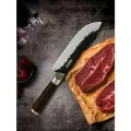 Универсальный кухонный нож Nihonto Butakiri, сталь, дерево, двусторонняя заточка, 16см