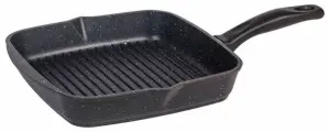 Сковорода-гриль мечта 66802 Гранит 26х26см, черный