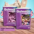 Комплект Gateway A2 Student's Book, Workbook + CD полный комплект