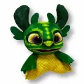 Мягкая Игрушка Дракон Лиу (22см, темно-зеленый) 11555, (ЗАО Фирма Мальвина)