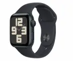 Apple Watch SE (2024) 40mm Midnight Aluminum Case with Midnight Sport Band (GPS) (размер S/M)