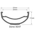 Обод 29 28h SunRingle Duroc SD37 Sleeved Black (LA8E28P13605C)