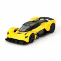 Машинка MINI GT 1/64 Aston Martin Valkyrie Sunburst Yellow LHD Diecast Scale Model Car