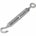 Нержавеющий талреп KREPFIELD М8, ART 9072, А4, крюк - кольцо 9072СА4ТАЛРЕП8ММ-1