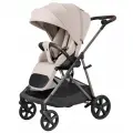 Коляска Carrello Costa CRL-5534, всесезонная, EVA-колеса, книжка, Vanilla Beige