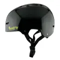 Шлем защитный для bmx велосипеда, скейтборда, самоката BroStuff diamond glossy black, размер L (59-61 см)