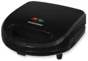 Сэндвичница Starwind SSM2102 750Вт черный, Индикатор включения, Индикатор нагрева, Автоматическое отключение (защитное)