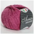 Пряжа Alpaca Peruana Seam цвет 3730 розовая сирень, 5шт*(167м/50г), 100% перуанская альпака