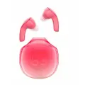 Беспроводные наушники ACEFAST T9 Crystal color (Air) bluetooth earbuds красное помело