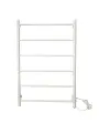 Электрический полотенцесушитель Классика с греющим кабелем Белый RAL 9016 500х800 Кнопка + Пластик