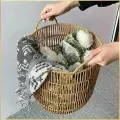 Корзина плетеная ширина 40 см, высота 30 см.