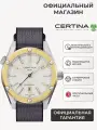 Наручные часы Certina, черный/золотой/серебряный