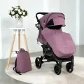 Прогулочная коляска BREND BABALLO ORIGINAL 2025, цвет фиолетовый, черная рама