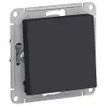 Переключатель Schneider Electric AtlasDesign, 1-клавишный, механизм, карбон, ATN001061