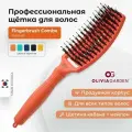 Щетка для укладки Olivia Garden Fingerbrush Care Iconic Boar&Nylon Orange Dream ID1837
