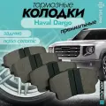 Колодки тормозные задние Haval Dargo 4WD, HAVAL F7 New 2024- Monaer