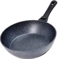 Сковорода 28 см с мраморным покрытием и съемной ручкой 29741