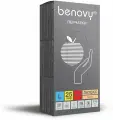 Benovy Перчатки латексные смотровые High Risk, неопудренные, размер L, синие, 25 пар