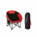 Кресло туристическое раскладное со спинкой KingCamp KC3816 Moon Leisure Chair, цвет: красный