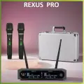 REXUS PRO - профессиональная радиосистема, 2 микрофона, категория “PRO”, кейс для хранения/переноски