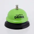 Звонок настольный Время пить!, 7.5 х 7.5 х 6 см, зеленый