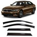 Дефлекторы боковых стекол Cobra Tuning на BMW 3 (G20) 7 Vll Sd Sedan 2018- н. в. - Ветровики боковых окон для БМВ 3 (G20) 7 Vll Сд Седан 2018- н. в.