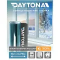 Пленка Атермальная на окна Сине-зелёная 70% IR20 (6м х 0.75м) DAYTONA. Солнцезащитная самоклеющаяся тонировка для окна с функцией защиты от тепла