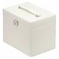 IsmatDecor Шкатулка S-700BN белый 27 см 18.5 см 1.5 кг бархат стекло 22 см