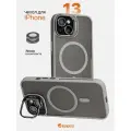 MagSafe чехол на iPhone 13 с защитной линзой и держателем, защита камеры