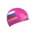 Шапочка для плавания MAD WAVE Swimming Team, розовый