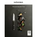 Нож кухонный, для чистки овощей и фруктов, 9 см, маленький, NADOBA