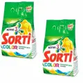 Стиральный порошок Sorti Автомат колор , 1500г 2шт