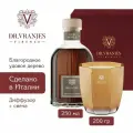 Dr. Vranjes Oud Nobile диффузор 250 мл со свечой 200 г (аромат благородное удовое дерево)