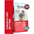 Сухой корм Karmy Medium Junior для щенков средних пород Телятина 14кг