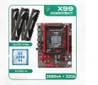 Комплект: Xeon E5-2680v.4 +DDR4 32GB 3200Mhz (4x8GB)ECC+ Atermiter X99 LGA2011