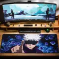Игровой коврик для мыши DR X Symero Satoru Gojo Blue 900x400x4mm, синий, чёрный