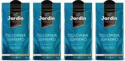 Кофе молотый Jardin Columbia Supremo 100% арабика, 250 гр. х 4 шт.