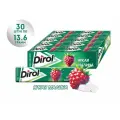 Жевательная резинка DIROL, без сахара, со вкусом малины 30 шт по 13,6г.