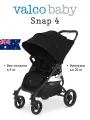 Коляска прогулочная всесезонная Valco Baby Snap 4, цвет: Coal Black