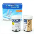 Глюкометры Exactive Vital, Аксессуары для измерения уровня сахара в крови при диабете, 50 полосок, 50strips