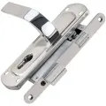 Замок цилиндровый в комплекте с ручкой Punto LOCKSET25. ORION.5558-1 (KIT P25 5558 ORION ) SN/CP мат. никель/хром