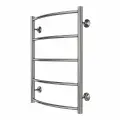 Полотенцесушитель водяной EL-TERM (Эл-Терм) грас 500х700 мм, нижнее подключение, нержавеющая сталь, гарантия 10 ЛЕТ