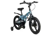Велосипед MAXISCOO Cosmic Делюкс 16 2025 (требует финальной сборки), Цвет стальной синий