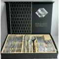 Набор столовых приборов, 24 предмета, серебристый, подарочная коробка