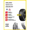 Шина GISLAVED SpikeControl 235/65r17 108t xl spikecontrol tl (шип.), Легковые автомобили Шипованные