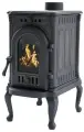 Печь-камин из чугуна ПМЧ-6С , со стеклом