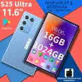 Планшет S25 Ultra, 16ГБ+1024ГБ, 8800mAh батарея, Высокопроизводительный планшет для максимального комфортасиний